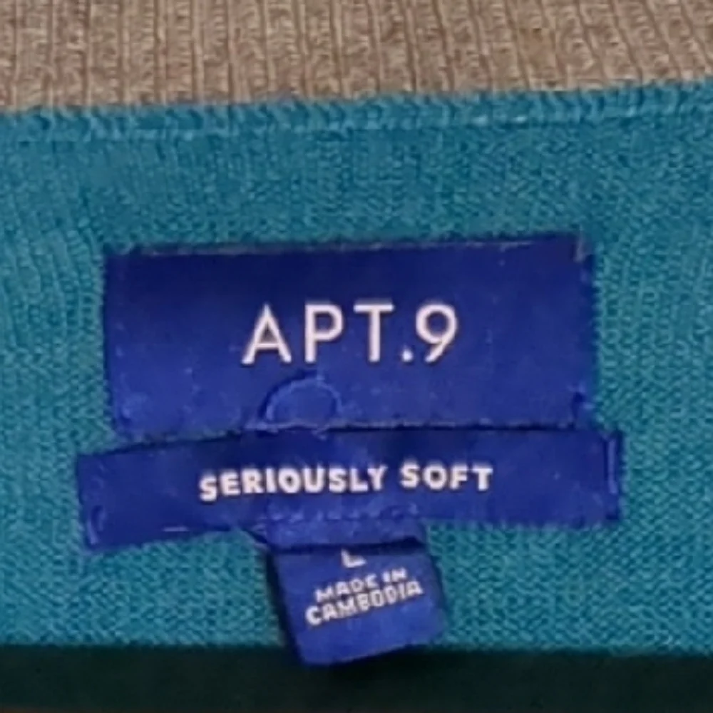 Apt. 9 Blue Crewneck Sweater